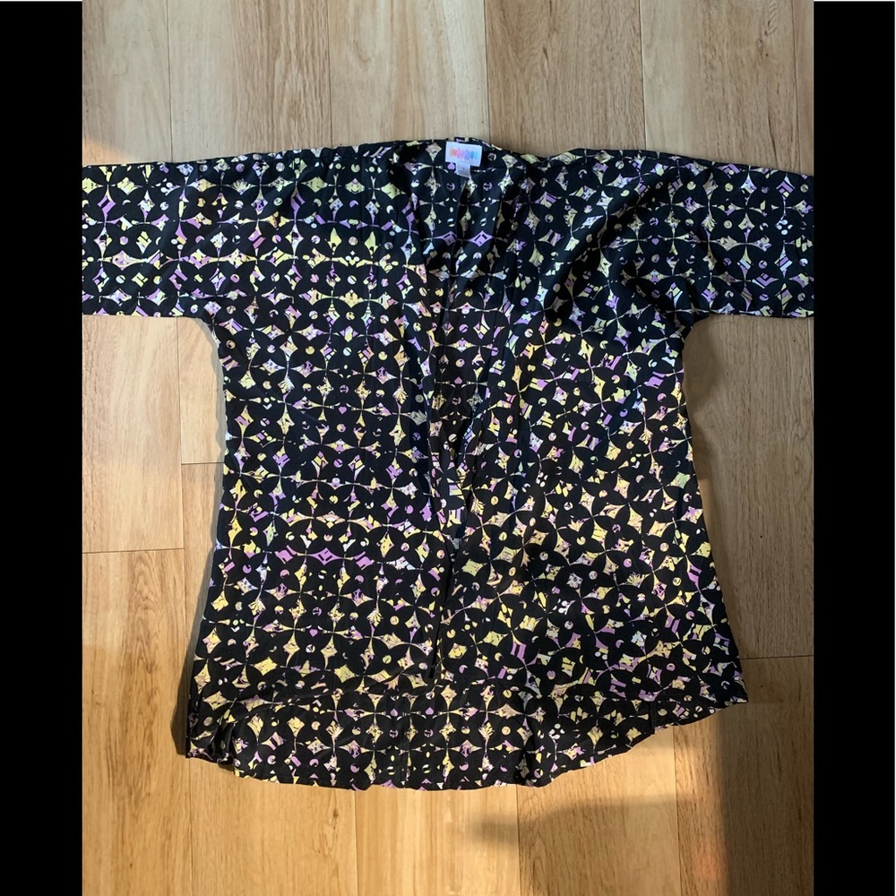 ✈️💜💛 LuLaRoe Kimono